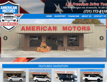 Tablet Screenshot of americanmotorsofbrownsville.com